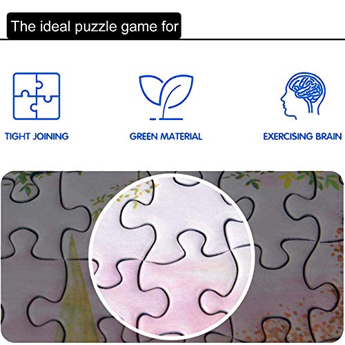 Jigsaw Puzzles 500 Pieces for Adults - Twelve Constellations Puzzle - Excellent Cutting Puzzles - Vibrant Colors Fits Family Challenge Puzzle Game