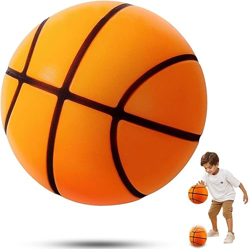 Miniatura 1 de Dribble Dream Silent Basketball 29.5, 2025 Nueva actualización 3D de entrenamiento en interiores, bola silenciosa, regalo de espuma para jóvenes