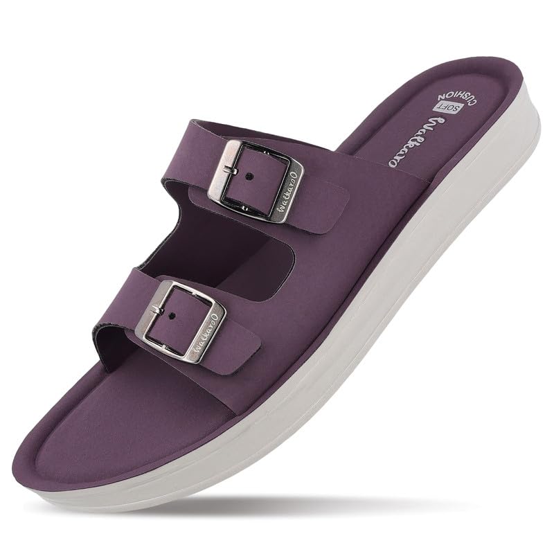 Image of WALKAROO Sandal For Womens|Trendy|Light Weight and Comfortable|Soft Footbed|WL7554 | daily wear footwear