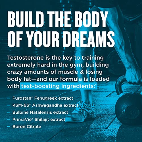 Beast Sports Nutrition Super Test Maximum - 120 Capsules - Boost Natural Testosterone Levels - Maximize Strength, Burn Body Fat, Faster Recovery & Increase Performance - 30 Servings #TOP3