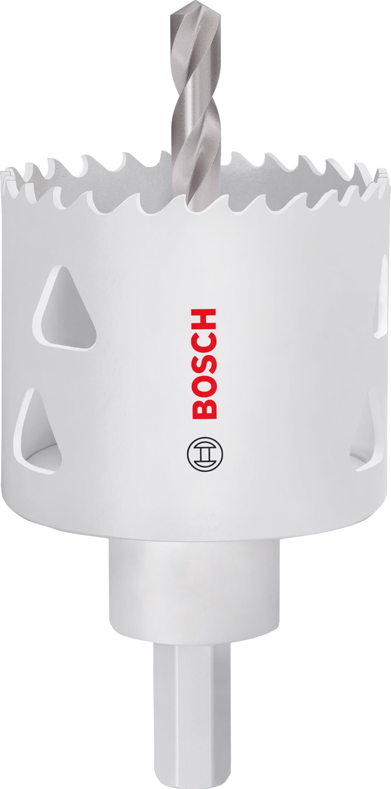 Bosch 1x Multi Material arbored Hole Saw (for Steel, Drywall, Ø 51 mm, Professional Accessory Drill Driver)