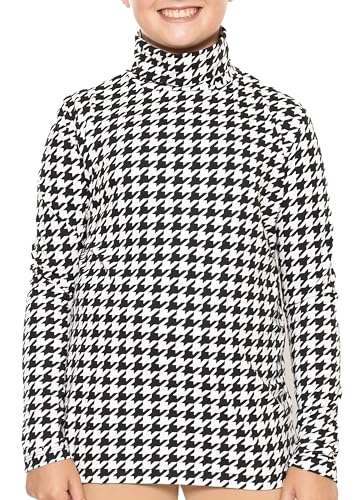 Image of STRETCH IS COMFORT Girl's Oh So Soft Long Sleeve Turtleneck | Youth Size 2-16