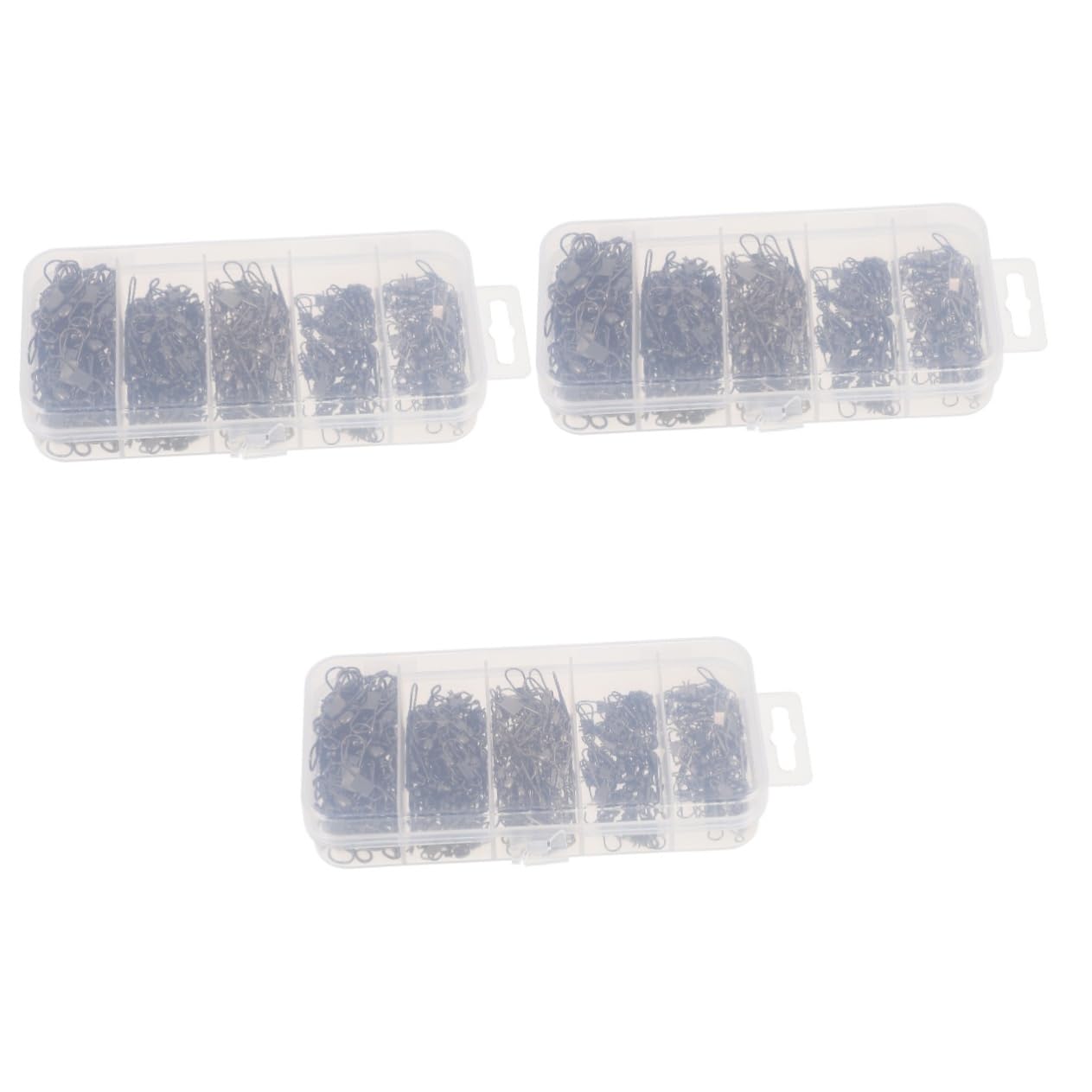 Supvox 3 Boxen Achtstelliger Ringverbinder Angelwerkzeuge Outdoor Angelverbinder Angeln Für Männer Angelschnur Angeln Für Männer Angelausrüstung Wirbel Angelgerät Edelstahl