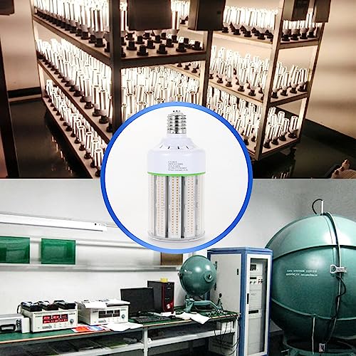 100W LED Corn Light Bulb 2Pack,400 Watt Metal Halide HID lamp Replacement,5000K E39 Mogul Base LED Bulb for Street and Area Lighting Bay Light Fixture Wearehouse Workshop Garage Gyms - Image 5