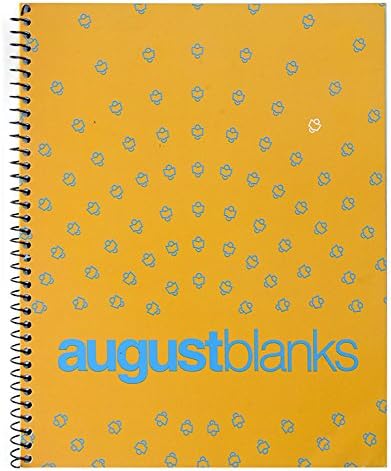 FSC Approved Social Impact Five Subject Writing Notebook, Yellow (Yellow 5 subject notebook)