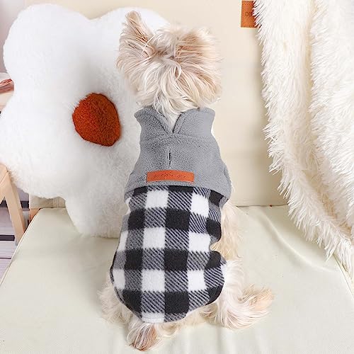 Chien XS gris avec textile extensible et ajustement ergonomique - 7