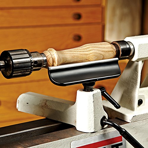6” Lathe Tool Rest - Woodturning Tool Rest Capped W/ 5/16” Round Stainless Steel Bar - Wood Lathe Tools Gives Comfortable Contour For Your Fingers #TOP4