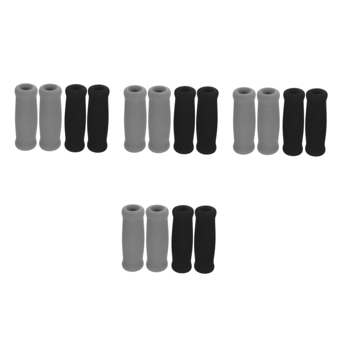 PACKOVE 16pezzi Maniglie Antiscivolo Per Bastoni Coprimaniglie Foderata Per Anziani Design Ergonomico e Facile Impugnare