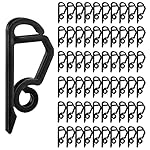 Ghamyee 120pcs christmas light clips outdoor gutter hook christmas lights hooks clips mini plastic gutter hanging hooks weatherproof outdoor light clips holiday light clips for christmas decoration 8 51qvau+gwgl. Sl500. Ss150