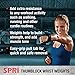 SPRI Thumblock Wrist Weights - Arm Weights Set for Women and Men - Upper Body Conditioning and Endurance Tool - for Home Gym and Fitness Classes - One Size Fits Most - 4lb Set (2lb Each)