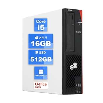 FUJITSU　esprimo d588 i5-8500 Amazon.co.jp: 【整備済み品】 デスクトップパソコン 富士通
