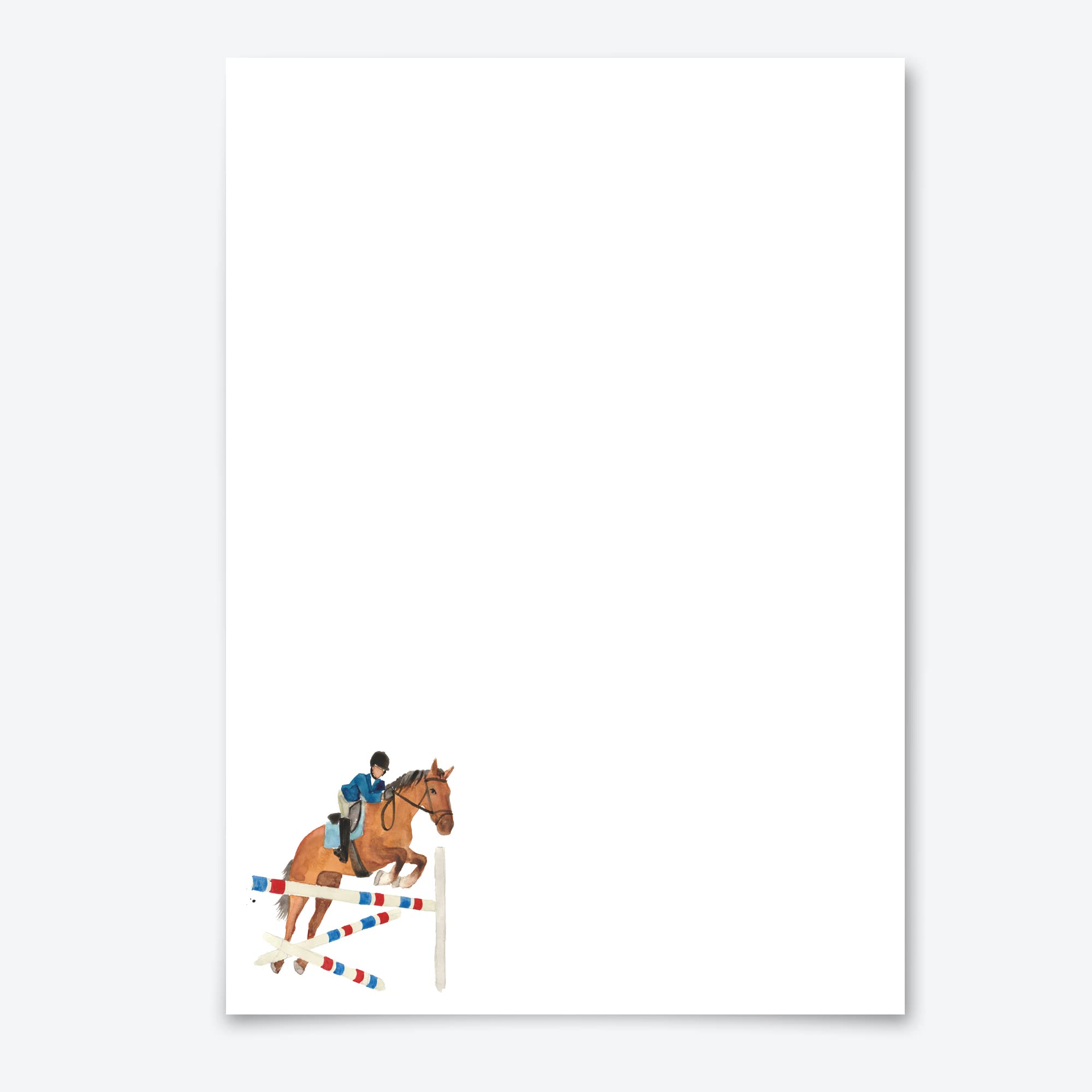 Me Loovely Horse with Rider Letter Writing Paper and Envelopes Set Stationery Supplies for School Home & Office | Gifts (Refill - 20 Letters with Envelopes)
