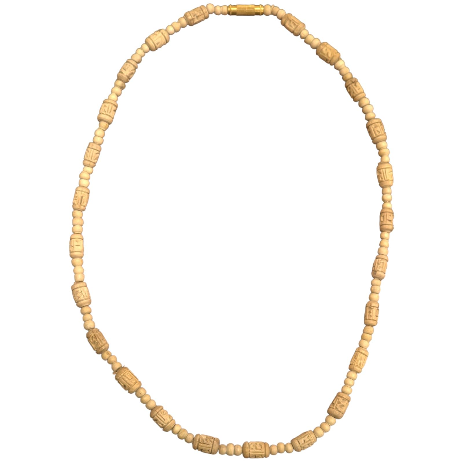 Tulsi Kanthi Mala | Original Natural ISKCON Radha Name Tulsi Beads Necklace for Men & Women | Vaishnav Spiritual Wear-image-11