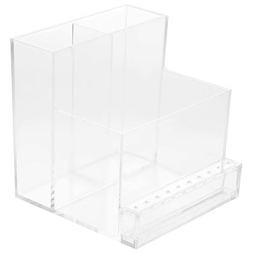 1pc13 Agujeros Pulido Lápiz Labial Tienda Soporte de Exhibición Almacenamiento Dropper Aceites Prácticos Pulidos Suministros Plástico Prueba