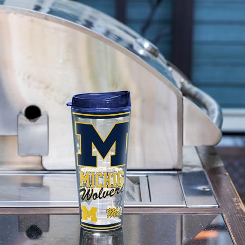 Image of Rico Industries NCAA College Double Wall Mayhem 16oz Or 20oz Tritan Tumbler W Lid