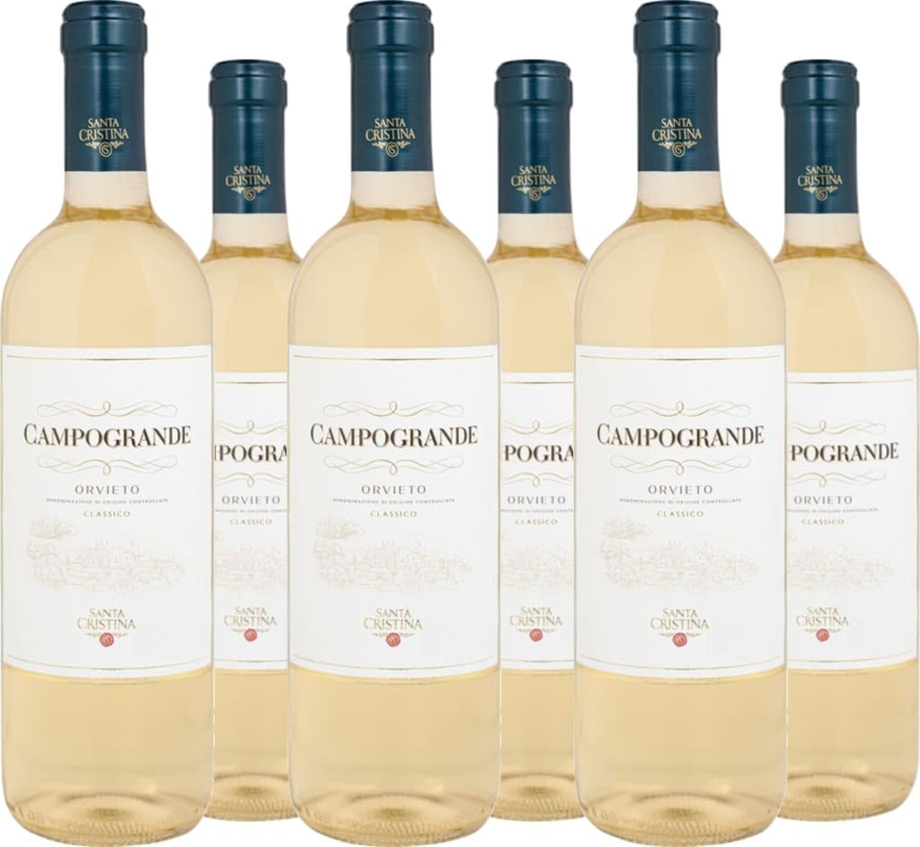 Antinori - Santa Cristina Campogrande Orvieto Classico DOC, 6er Pack (6 x 750 ml)