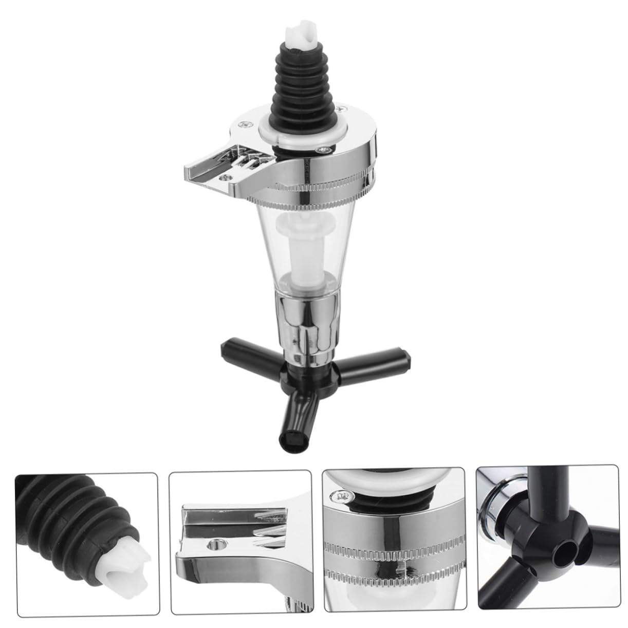 CONGARTENO Easy Use Beer Tower Accessory 2pcs Pump Bottle Dispenser Liquor Party Supply