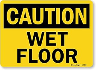 SmartSign “Caution - Wet Floor†Sign | 10