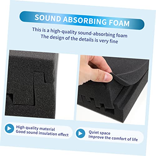 Panel Acústico Absorbente de Sonido para Pared 6 Piezas para Estudio miniatura 6