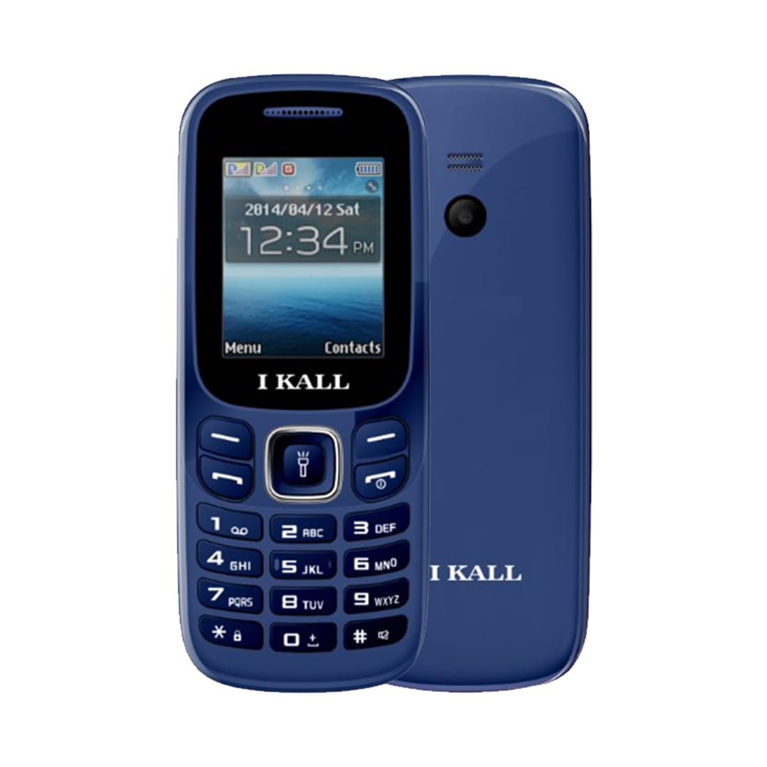 IKALL K16 Keypad Mobile Phone - 1.8" Display, 32MB RAM, 64MB Storage, Dual SIM, Expandable Memory up to 8GB, Long-Lasting 1000mAh Battery, FM Radio, Bluetooth - Blue (B0CWS1353Q) Amazon Price History, Amazon Price Tracker
