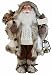 Windy Hill Collection 167200 White Woodland Santa Claus Figurine Figure Decoration 16"