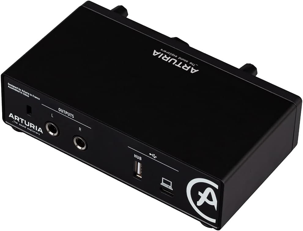 Arturia Art Rear/MiniFuse 1 BK (Black) 1 In/2 Out USB-C Audio Interface