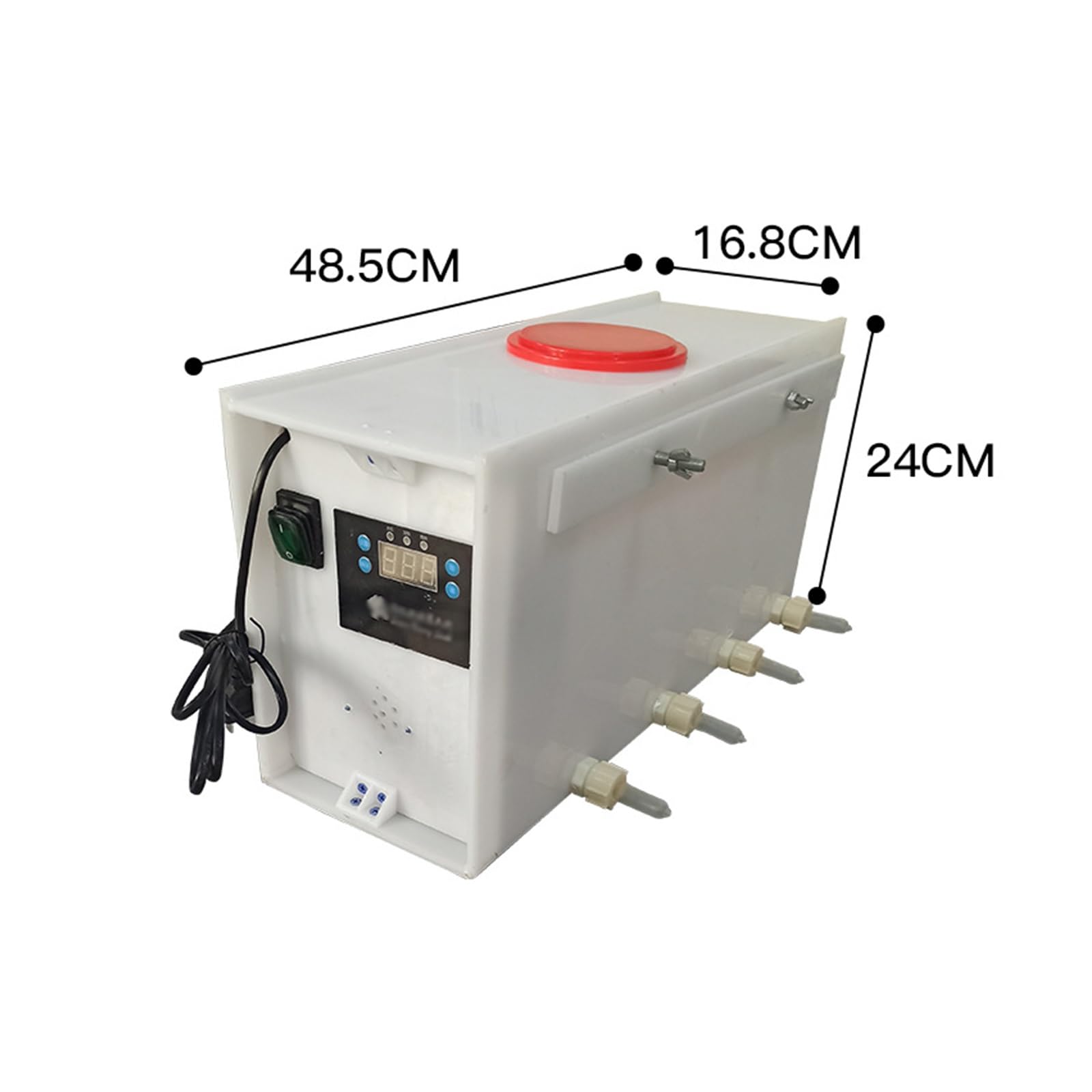 Máquina De Alimentación Para Lechones, Máquina Universal De Lactancia Para Corderos, Simulación De Sonido Y Tetina De Silicona, Alimentación De Silicona De Doble Cara(8Nipples)