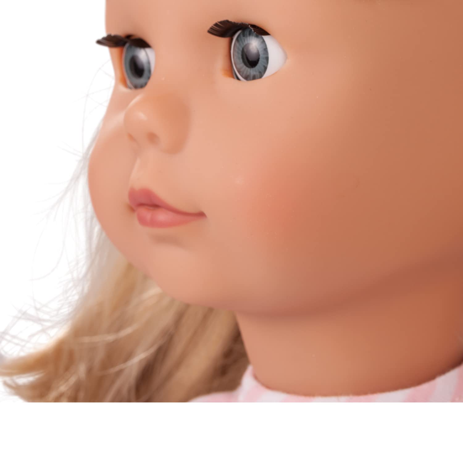 Götz 1490365 Precious Day Girl Jessica to Dress Puppe 46 cm Stehpuppe | 4-tlg, für Kinder ab 3 Jahren, lange blonde Haare, blaue Schlafaugen, frisierbar, waschbares Haar, Weichkörper