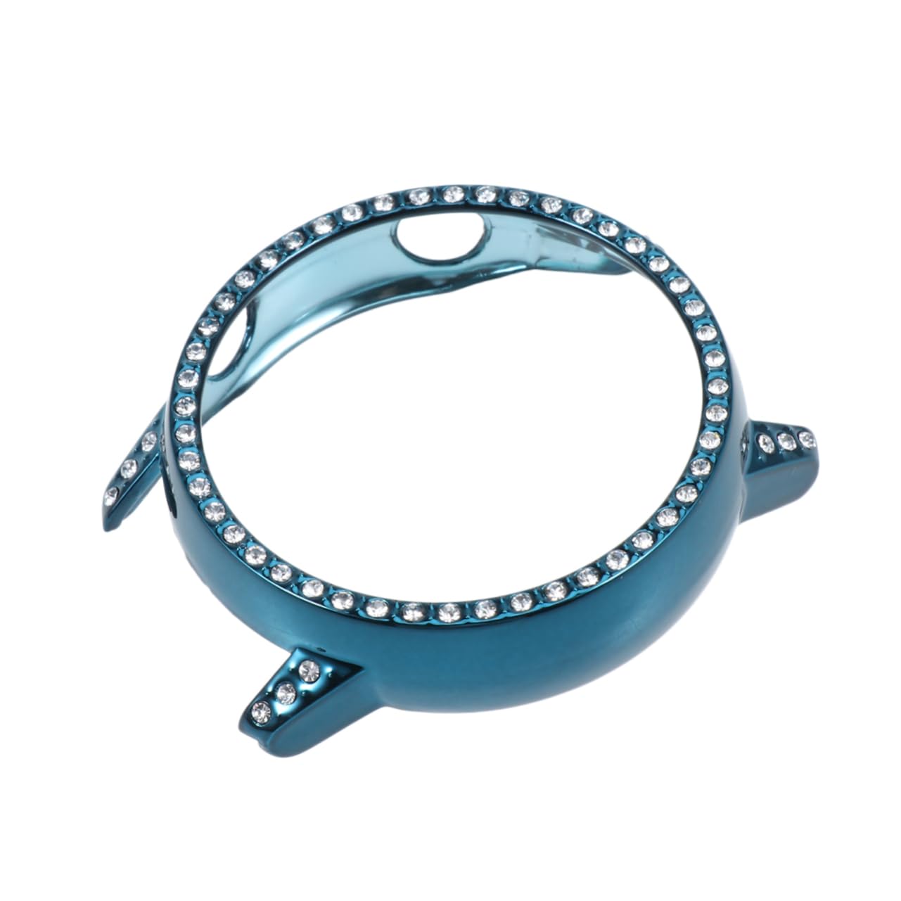 Mikikit 1pc Watch Cover Watch Accessory Button and Knob Protection for Watch Precise Cyan Watch Wristwatch Watch Case Watchamacallit Scratch Protection for Watch Protective Case Diamond