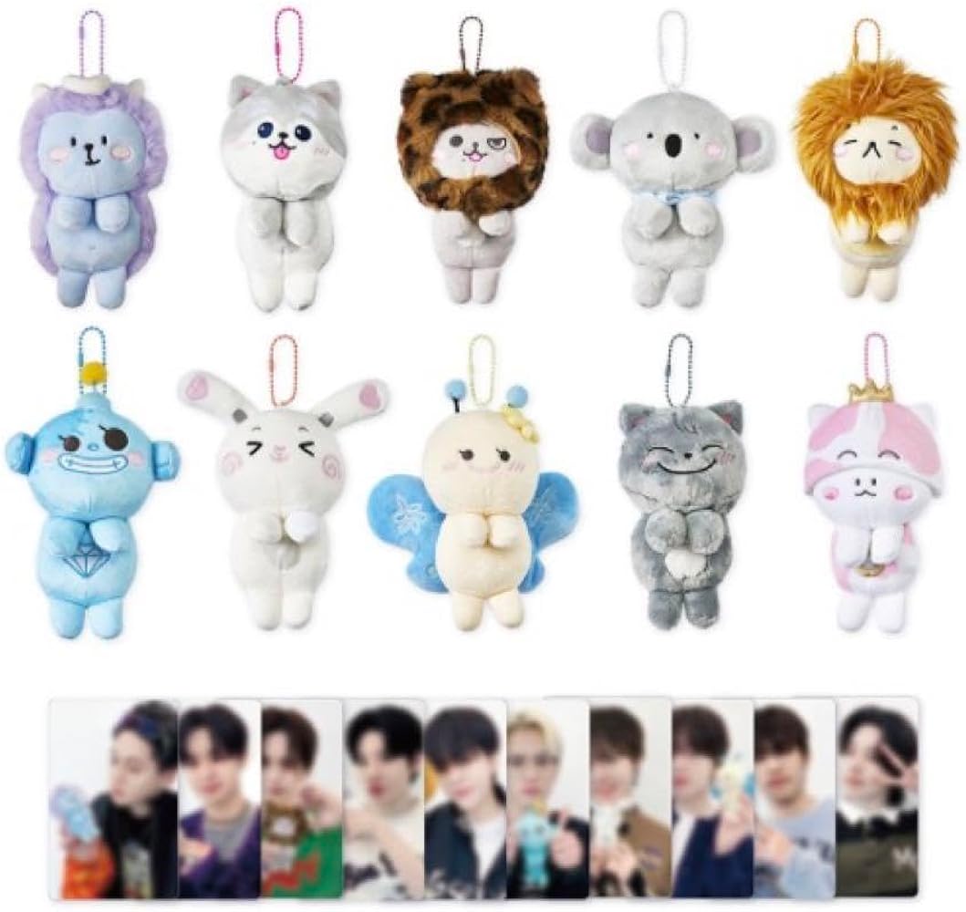 Amazon.co.jp: FUNNY TREASURE ジェヒョク GGAERU ぬいぐるみ