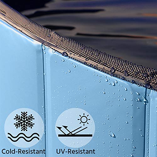 Yaheetech Piscina per Cani Grandi Bagno per Cani