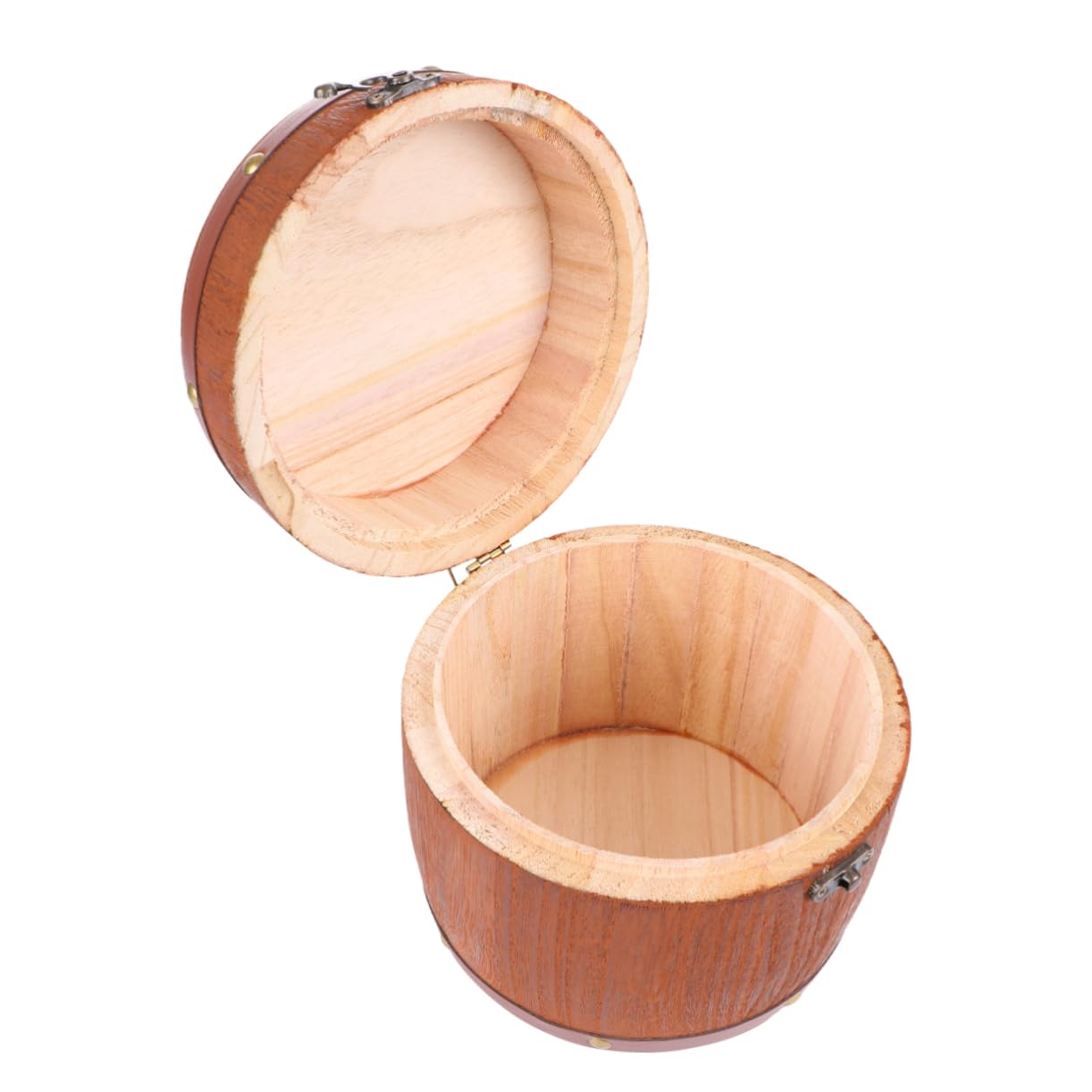 COLLBATH 1pc Retro Wooden Pu-erh Tea Box Chic Tea Canister with Airtight Seal for Storage Storage Case for Coffee and Spices