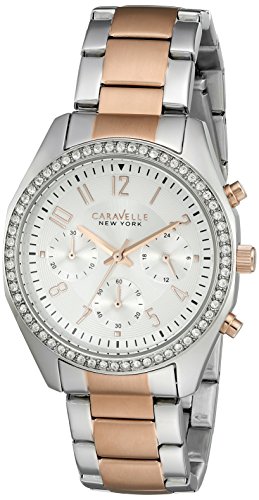 Caravelle New York Women's Quartz Stainless Steel Dress Watch