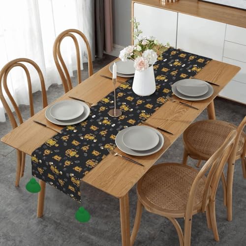 Chemin de table sorcière haut de gamme pour buffet de ferme - 2