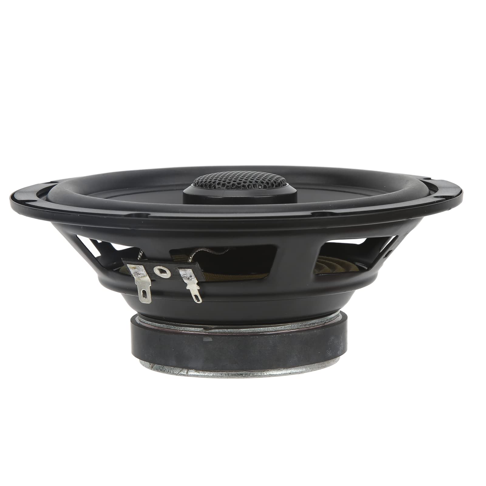 aqxreight 2 szt. Automatyczny Głośnik Wysokotonowy 140 W Maksymalnie 400 W RMS 4 Ω 12 V Czarny Uniwersalny do Samochodowego Systemu Audio Moc Głośnika Wysokotonowego Moc Głośna Spełnia Dobre