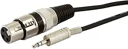 Cabo P2 Estereo Para XLR Femea - 1 Metro