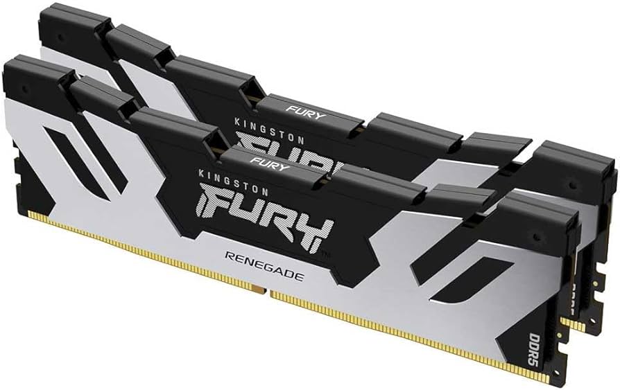 Kingston Fury Renegade DDR5 Silver/Black XMP 96GB 6400MT/s DDR5