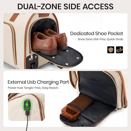 Fanwoli Convertible Duffel Garment Bag