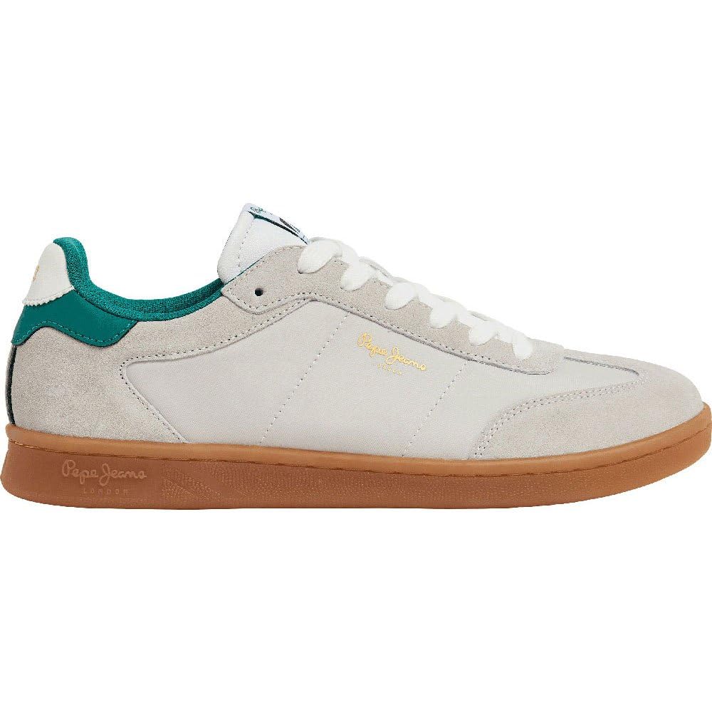 Pepe Jeans Men's Beige Contemporary Style Trainers For - Sneakers - 11 Uk - Shoes