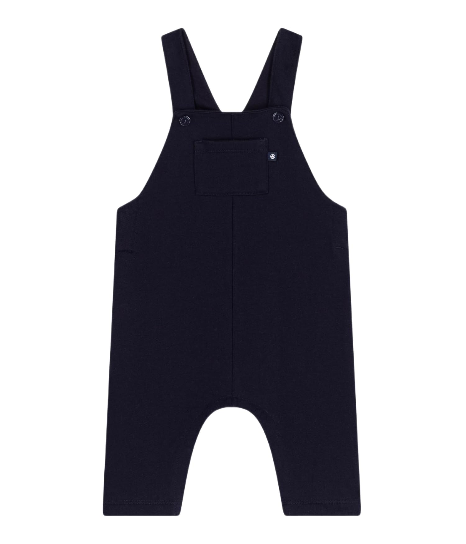 Petit Bateau Salopette Bébé En Coton Jambes Longues Unie A0dxd01 Abbigliamento GIORNO Bimbo 0-24 (Pacco da 1)