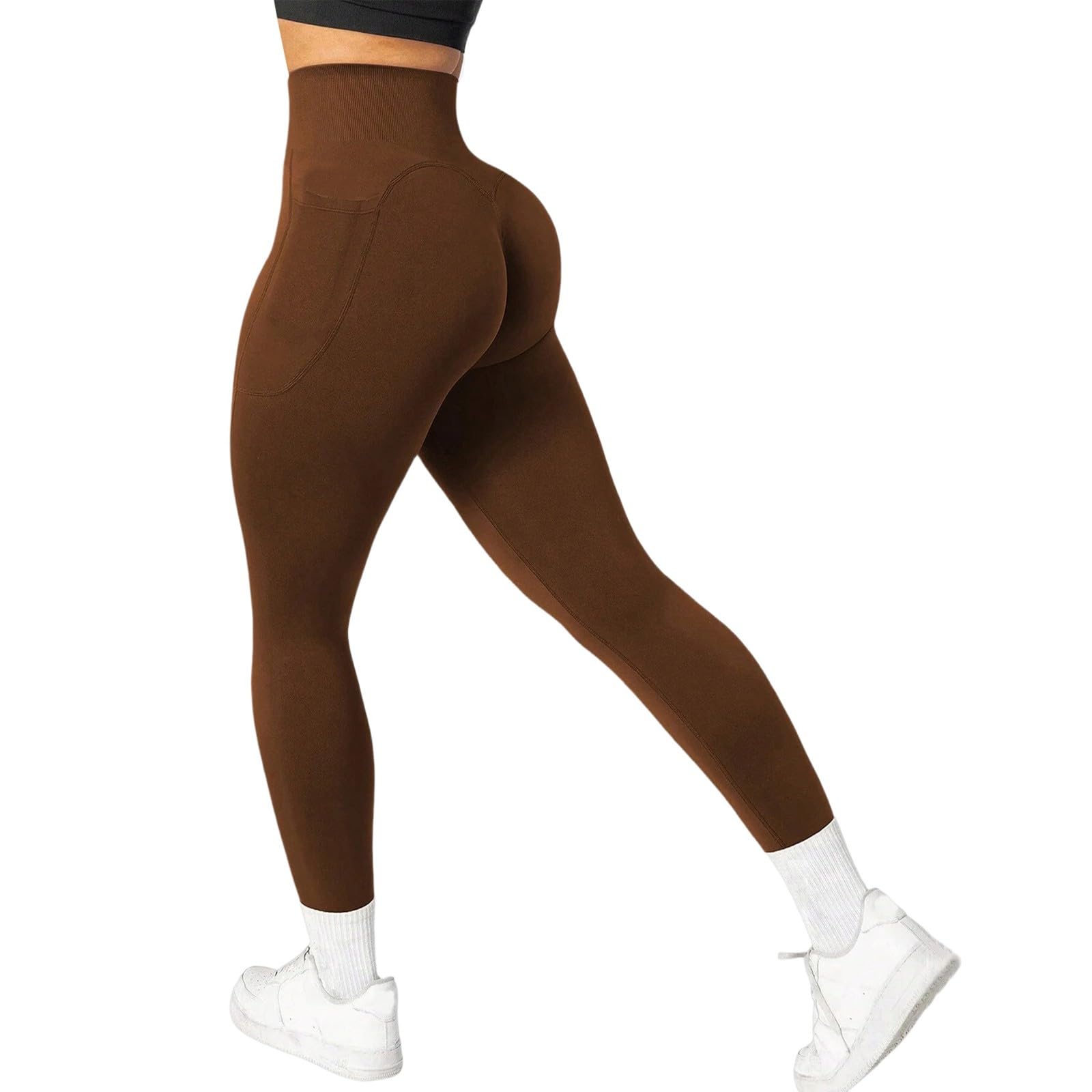 Mallas anticelulitis mujer 3D con diseño moldeador push up 6