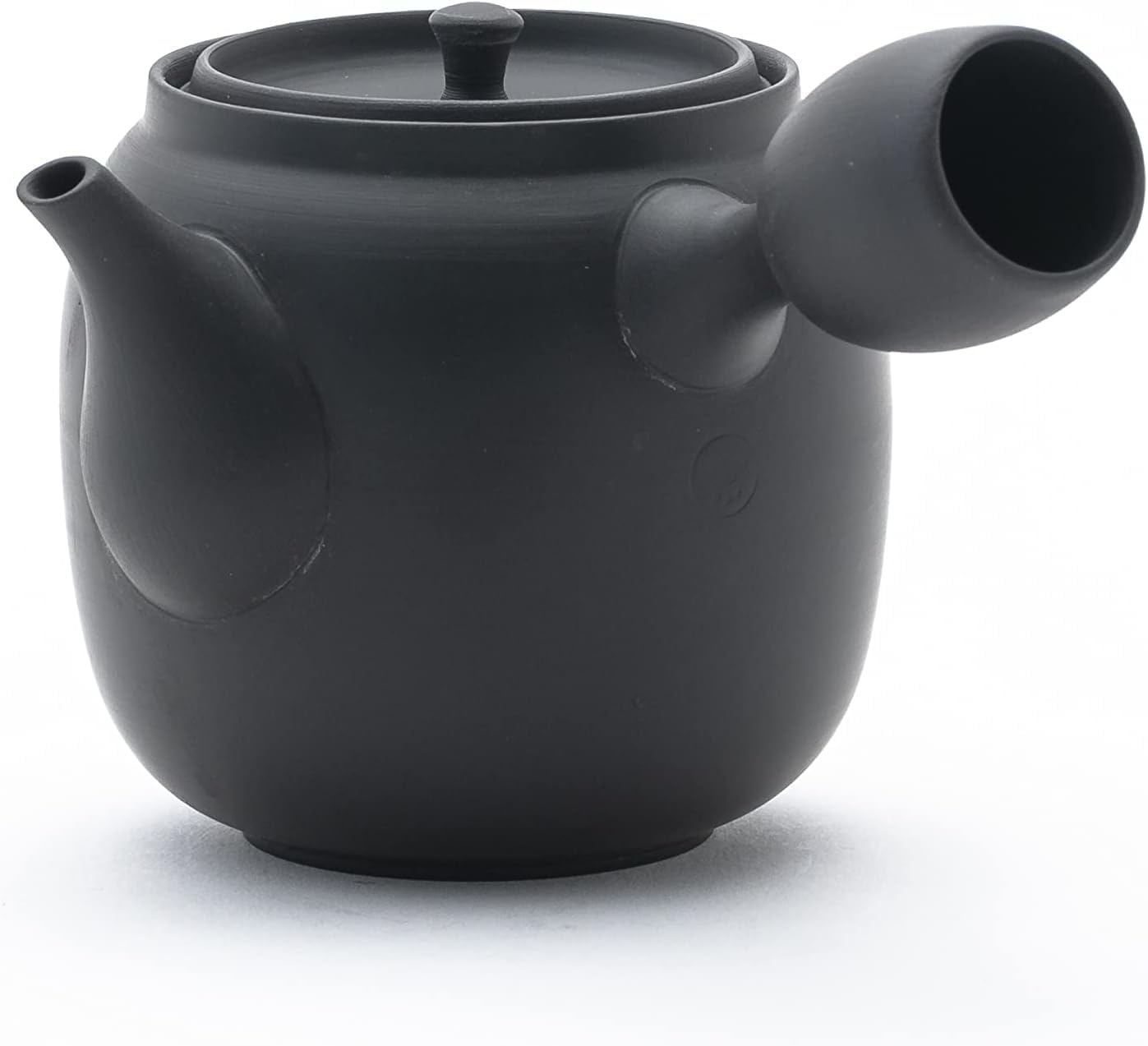【Specially Designed by a Japanese Tea Shop】 Susumu-ya Tea Shop Original 【Susumu Teaware】 [Susumu Kyusu 2] Tokoname Ware Lathe-Made Teapot Made in Japan : Home & Kitchen