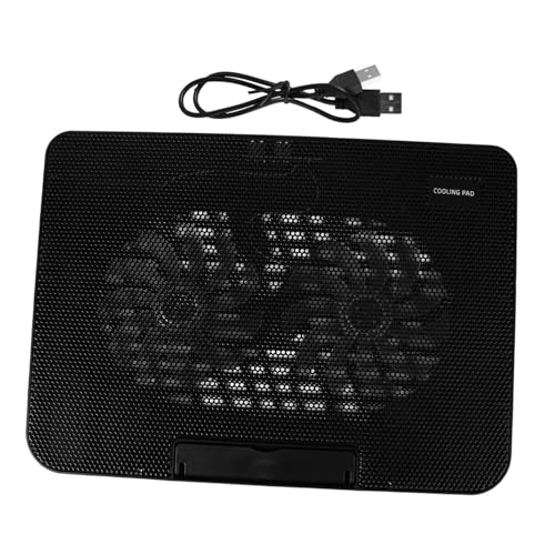 Enfriador portátil para laptop con doble ventilador USB miniatura 1