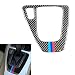 Arotom Carbon Fiber Gear Shift Control Panel Sticker Mix-Color for 3 Series BMW E90 E92 (Mix Color)