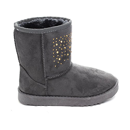 Via Pinky Coco-21F Kid's Big Girls Slip On Winter Boots Comfort Casual Shoes3