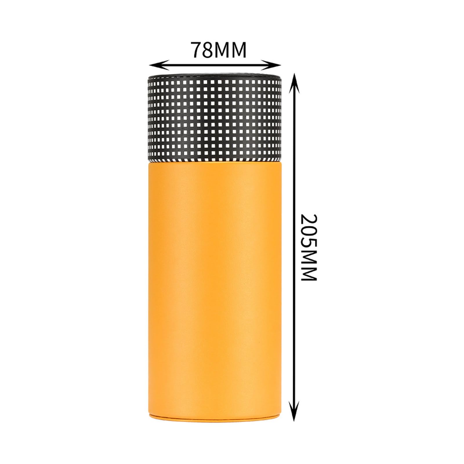 MRKU Scatole per sigari, umidificatori, Porta sigari da Viaggio con Tubo umidificatore e igrometro