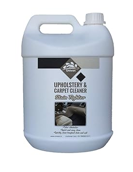 uniwax Car and Sofa Dry Cleaner Chemical; Upholstery Cleaner 5 L