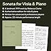 Rebecca Clarke: Sonata for Viola and Piano | Classical Viola Sheet Music Book for Intermediate and Advanced Players | Professional Performance Edition for Students Teachers and Recitals