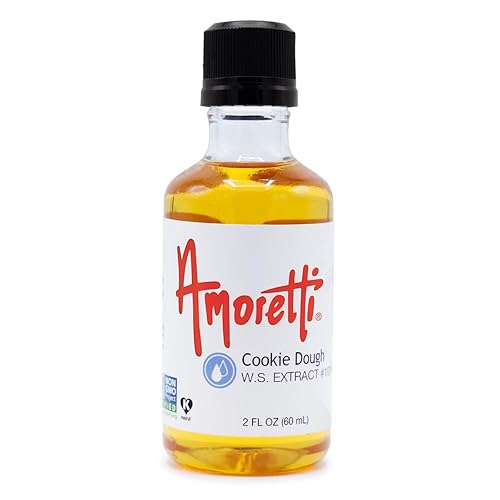 Amoretti - Extracto de masa de galletas soluble en agua de 2 onzas - Altamente concentrado y perfecto para pasteles, salados, elaboración de cerveza