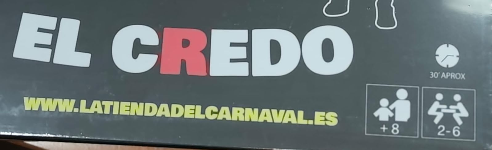 Juego de Mesa «El Credo» – Misterio y Sobornos Carnavalescos de Cádiz | Diversión para 2-6 Jugadores, +8 Años